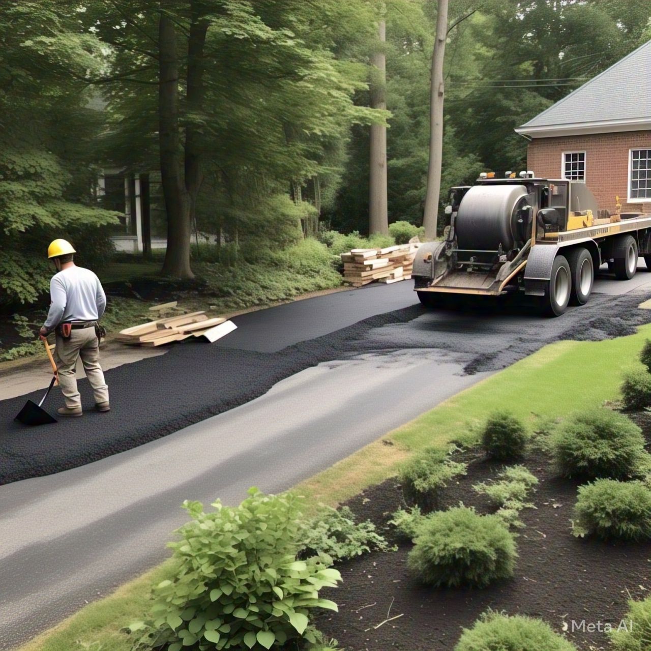 Driveway repair and paving in Reading, PA